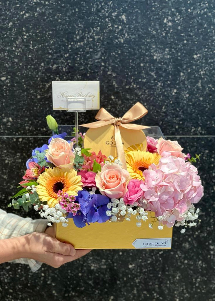 Flower and Chocolate Box Gifts - Florist in KL