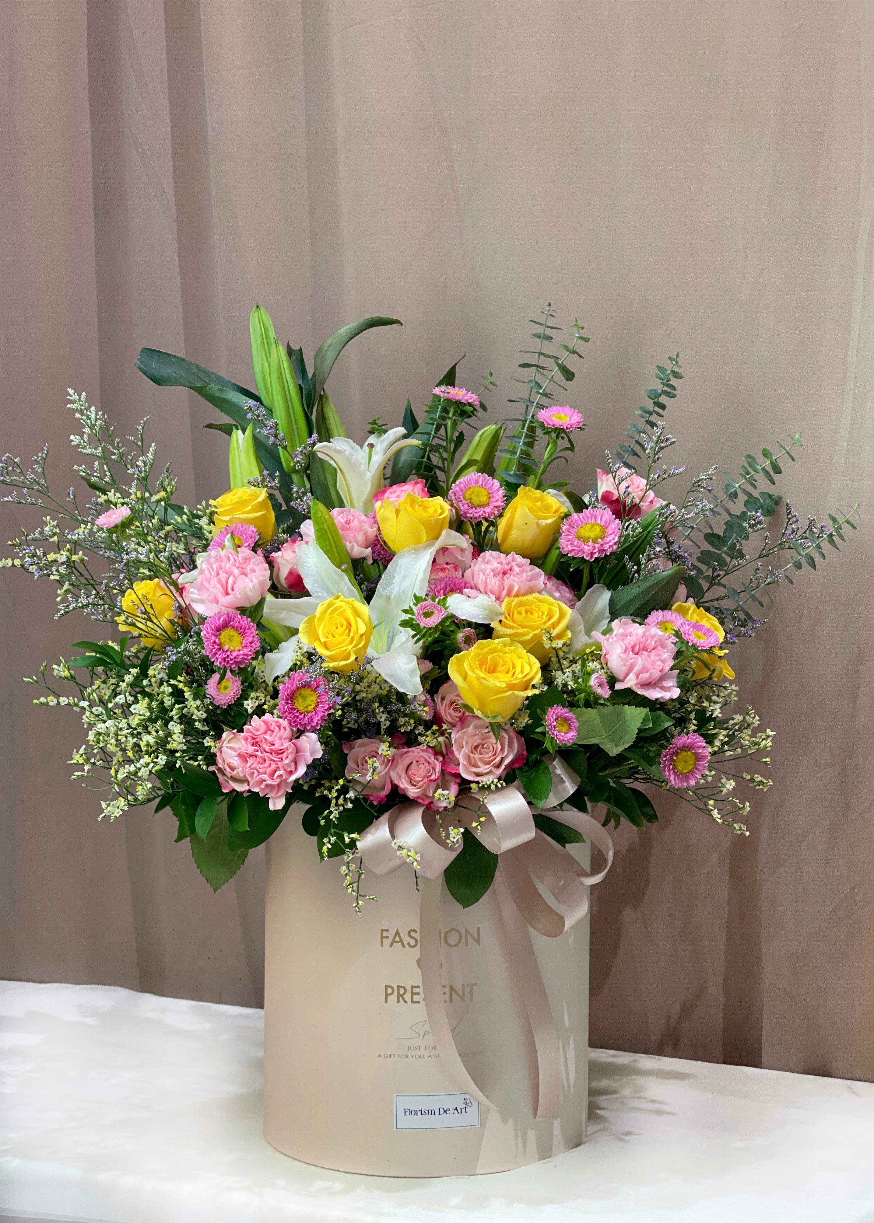 Joyce's Blooms| Flower Box – FlorismDeArt | Luxury Florist Pavilion KL