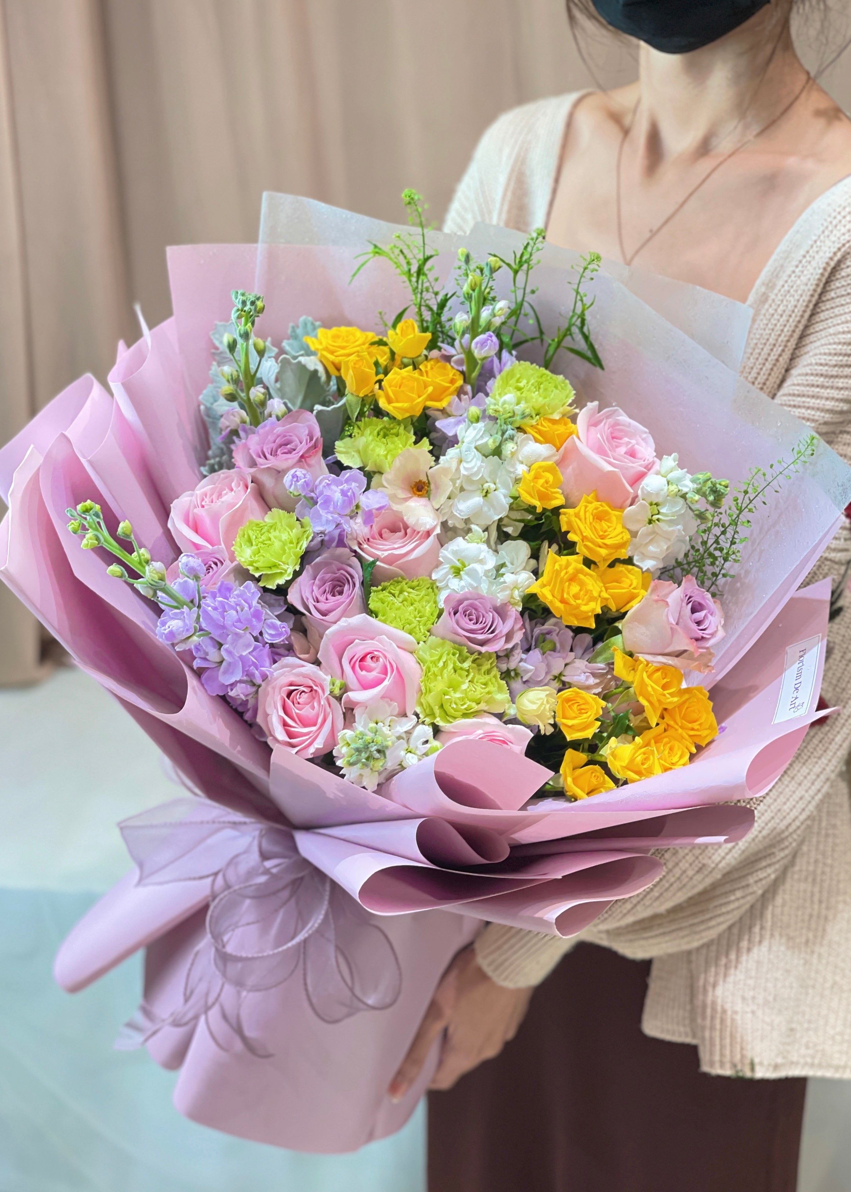 my flower's here フーディ Fresh Green Sサイズ - トップス