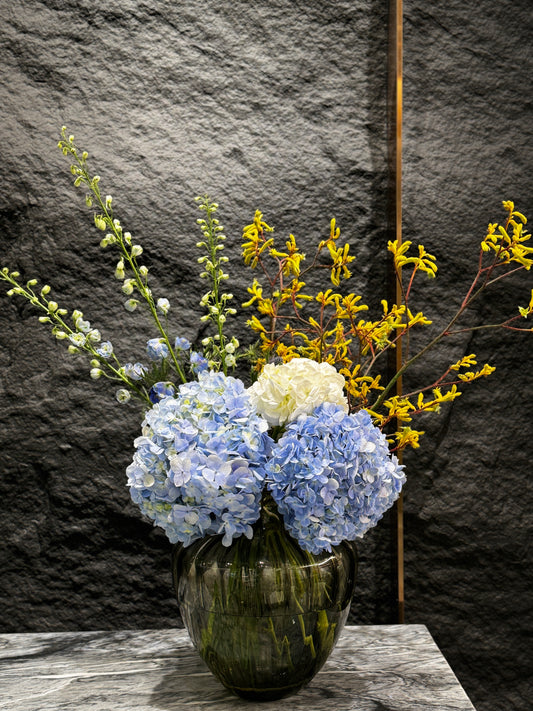 Hydrangea Harmony | Flower Vase