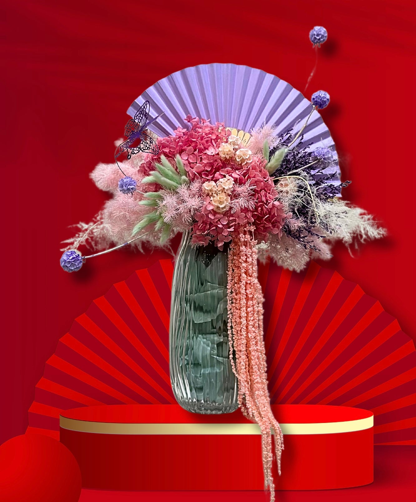 CNY Blooming Fortune | Vase Flower